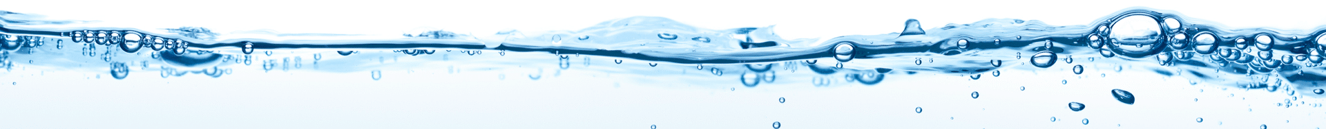 water level with bubbles