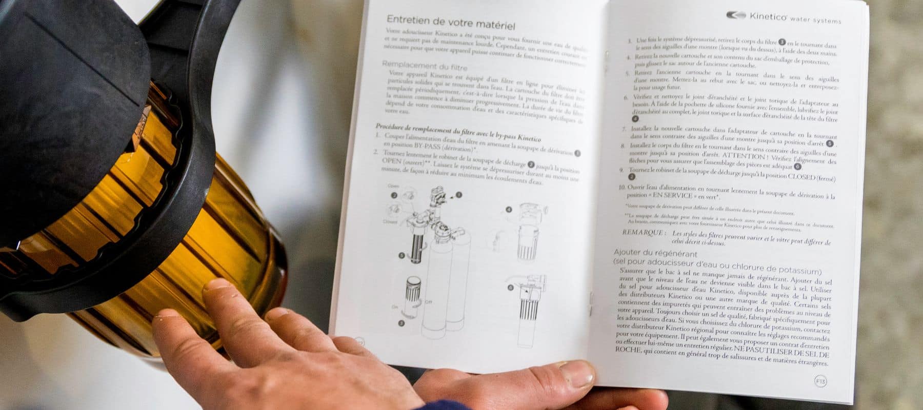 filter replacement instructions