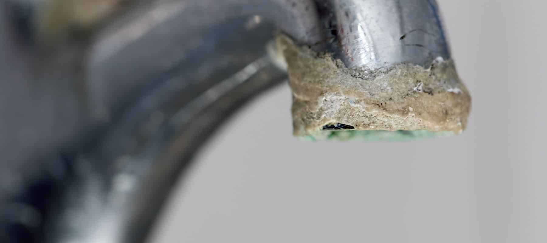 hard water build up