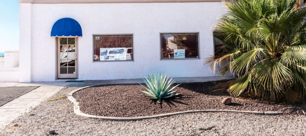 southwest water treatment building in Yuma, AZ