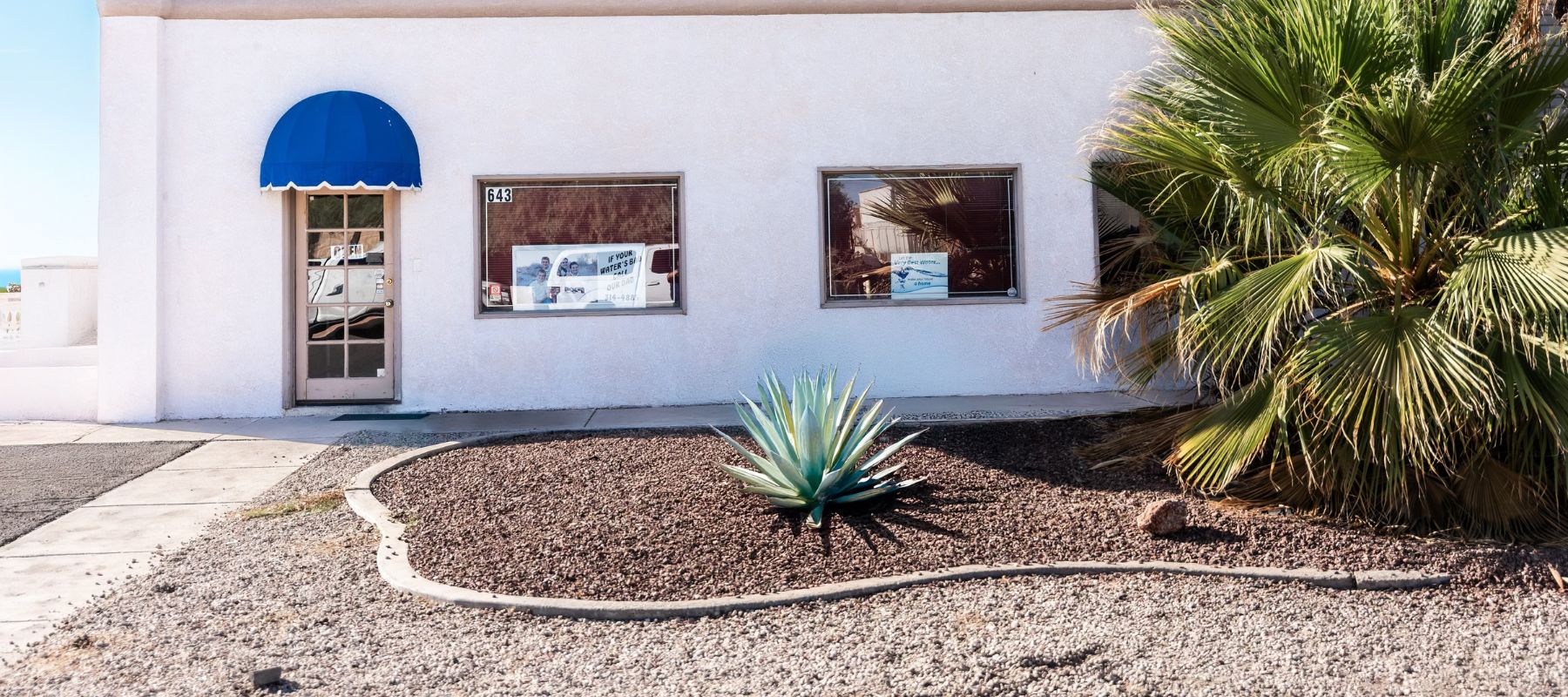 southwest water treatment building in Yuma, AZ